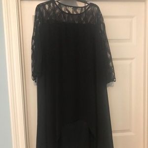 Black cocktail dress